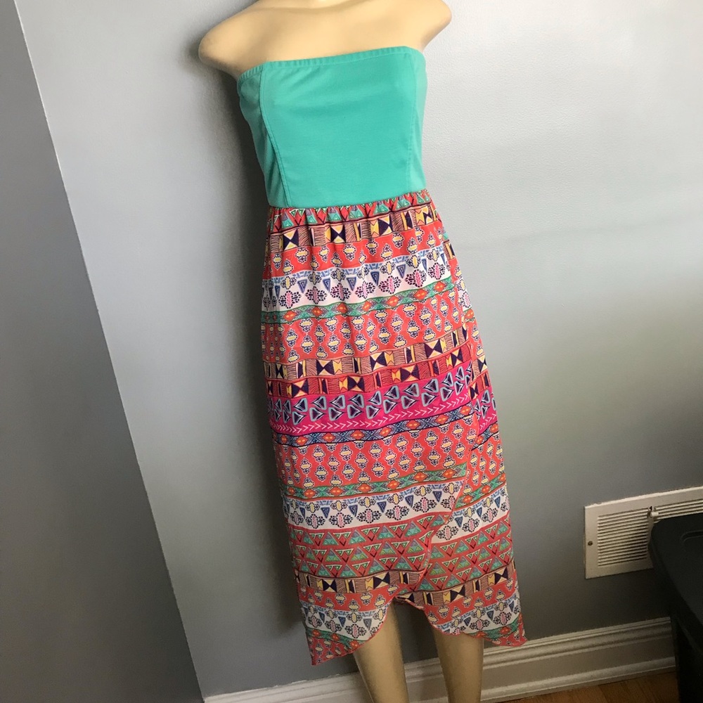 Rue21 open Back summer dress size M/L